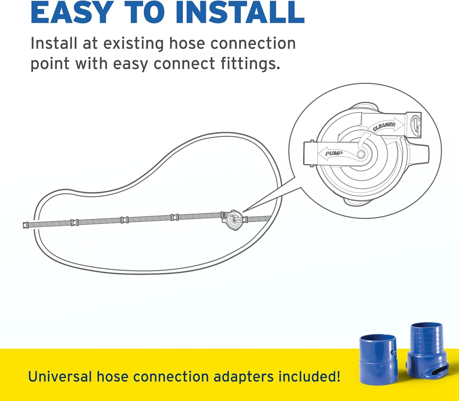 Zodiac Genuine Parts Cyclonic Leaf Catcher, Connects to Suction-Side Pool Cleaners to Capture Leaves & Other Debris, Universal Hose Connection Included Zodiac Genuine Parts Cyclonic Leaf Catcher, Connects to Suction-Side Pool Cleaners to Capture Leaves & Other Debris, Universal Hose Connection Included - Image 6