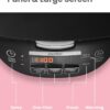 COMFEE' Rice Cooker, Japanese Large Rice Cooker with Fuzzy Logic Technology, 11 Presets, 10 Cup Uncooked/20 Cup Cooked, Auto Keep Warm, 24-Hr Delay Timer