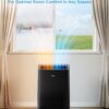 Midea Duo 14,000 BTU (12,000 BTU SACC) High Efficiency Inverter Ultra Quiet Portable Air Conditioner, with Heat up to 550 Sq. Ft., Works with Alexa/Google Assistant, with Remote Control & Window Kit" Midea Duo 14,000 BTU (12,000 BTU SACC) High Efficiency Inverter Ultra Quiet Portable Air Conditioner, with Heat up to 550 Sq. Ft., Works with Alexa/Google Assistant, with Remote Control & Window Kit"