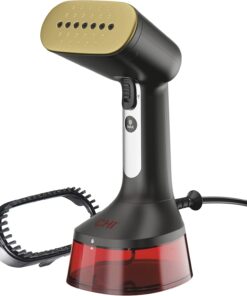 CHI Handheld Garment Steamer for Clothes, 1600W, 20-Minutes Steam Time, 300ml Water Tank, 2 Steam Modes, Portable, Fabric Brush, Ergonomic Handle, 10' Cord