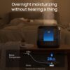 Dreo Humidifiers for Bedroom, 4L Top Fill for Large Room, 36H Runtime, 28 dB Quiet Supersized Cool Mist Air Humidifier for Baby Nursery, Plants, Indoor, Night Light, Easy to Clean & Fill, Black