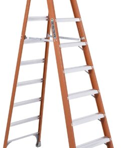 Louisville Ladder 10-Foot Fiberglass Step Ladder, 300-Pound Load Capacity, Type IA, FS1510