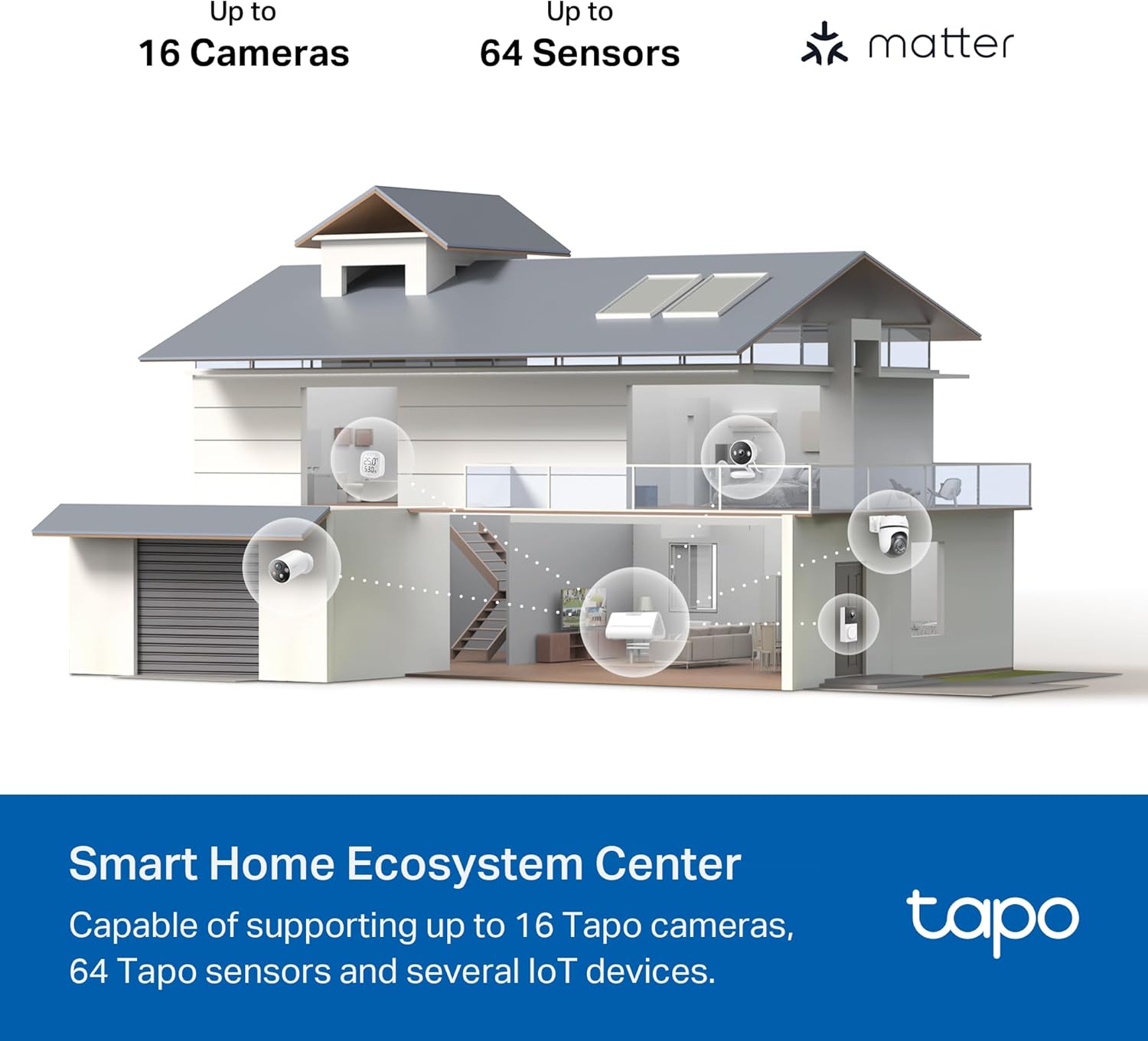 Tapo CentralHub for Smart Home Devices – Connect up to 16 Tapo Cameras & 64 Sub-G Sensors, 16GB Built-in Storage + 2.5'' SATA Expandable Storage Option, Improves Camera AI Accuracy - H500 Tapo CentralHub for Smart Home Devices – Connect up to 16 Tapo Cameras & 64 Sub-G Sensors, 16GB Built-in Storage + 2.5'' SATA Expandable Storage Option, Improves Camera AI Accuracy - H500 - Image 4