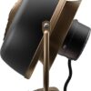 Vornado VFAN™ Vintage Air Circulator Fan, 3-Speed, Metal, Desktop Table Fan for Bedroom, Office, Cooling, with Adjustable Tilt Multi-Directional Airflow, Retro Design, Gunmetal