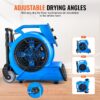 VEVOR Air Mover, 1 HP 4000 CFM Carpet Dryer for Cooling and Ventilating, Portable Floor Blower Fan with 3 Blowing Angles and Time Function, for Janitorial, Home, Commercial Use VEVOR Air Mover, 1 HP 4000 CFM Carpet Dryer for Cooling and Ventilating, Portable Floor Blower Fan with 3 Blowing Angles and Time Function, for Janitorial, Home, Commercial Use