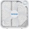 Hurricane 5 Pack Floor Box Fan, 3 Speed Powerful & Quiet Cooling, Classic, 20"