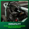 Metabo HPT Air Compressor, THE TANK, 8-Gallon Trolley Air Compressor, 225 PSI, Versatile for Use with Framing, Siding, Finish, or Roofing Nailers, Easy Mobility with Rubber Tires, EC1315S Metabo HPT Air Compressor, THE TANK, 8-Gallon Trolley Air Compressor, 225 PSI, Versatile for Use with Framing, Siding, Finish, or Roofing Nailers, Easy Mobility with Rubber Tires, EC1315S
