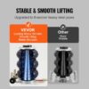 VEVOR Air Jack, 3T / 6600 lbs Triple Bag Air Jack, Airbag Jack with Six Steel Pipes, Lift up to 17.7 inch/450 mm, 3-5 s Fast Lifting Pneumatic Jack, with Long Handles for Car, Garage, Repair
