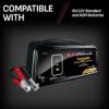 Schumacher Electric 6A Car Battery Charger and Maintainer, 3-in-1 Solution, for 6V/12V Power Sport, Automotive, and Marine Batteries, SC1320