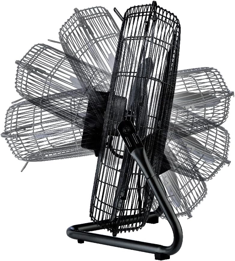 Lasko 20" Black High Velocity Wall Mount Fan with Pivoting Head - 3 Speeds, Ideal Wall Mount Fan or Floor Fans for Home, Garage, Attic, 2264QM Lasko 20" Black High Velocity Wall Mount Fan with Pivoting Head - 3 Speeds, Ideal Wall Mount Fan or Floor Fans for Home, Garage, Attic, 2264QM - Image 7