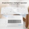KNKA Energy Star 4500 Sq.Ft Dehumidifier for Basement, Max 80 Pint/Day | Dehumidifier with Drain Hose, Dehumidifiers for Home, Bedroom, Bathroom, Large Room, Smart Humidity Control, Sleep Mode KNKA Energy Star 4500 Sq.Ft Dehumidifier for Basement, Max 80 Pint/Day | Dehumidifier with Drain Hose, Dehumidifiers for Home, Bedroom, Bathroom, Large Room, Smart Humidity Control, Sleep Mode