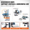 VEVOR Belt Grinder Sander, 30 x 1-Inch Variable Speed Belt Polisher with VFD, 550W Polishing Grinding Machine with 2 Grinding Moulds & 3PCS Sanding Belts for Metalworking, Knife Making