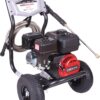Simpson 3400 PSI Gas Pressure Washer, 2.5 GPM Residential Power Washer, Cold Water, 25' Hose, Clean Machine, 49-State Compliant (CM61083) Simpson 3400 PSI Gas Pressure Washer, 2.5 GPM Residential Power Washer, Cold Water, 25' Hose, Clean Machine, 49-State Compliant (CM61083)