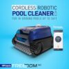 Polaris Freedom SC Cordless Robotic Pool Cleaner, WiFi Enabled, Fast Charging, Dual Modes, Cleans Floor & Walls in 2 Hrs, for In-Ground Pools up to 36ft, w/iAquaLink App & Easy Lift Removal Polaris Freedom SC Cordless Robotic Pool Cleaner, WiFi Enabled, Fast Charging, Dual Modes, Cleans Floor & Walls in 2 Hrs, for In-Ground Pools up to 36ft, w/iAquaLink App & Easy Lift Removal