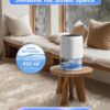 TABYIK 35 OZ Dehumidifier for Bedroom RV, Quiet with Auto Shut Off, White | 280 Sq.Ft Small Dehumidifiers for Home Bathroom Closet, 7 Color Light, 28dB Ultra Quiet, 35OZ Water Tank TABYIK 35 OZ Dehumidifier for Bedroom RV, Quiet with Auto Shut Off, White | 280 Sq.Ft Small Dehumidifiers for Home Bathroom Closet, 7 Color Light, 28dB Ultra Quiet, 35OZ Water Tank