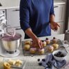 KitchenAid Classic Series 4.5 Quart Tilt-Head Stand Mixer K45SS, White KitchenAid Classic Series 4.5 Quart Tilt-Head Stand Mixer K45SS, White
