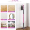 Schenley Steam Mop Cleaner with Detachable Handheld Steamer for Cleaning Hardwood, Laminate Floor, Tiles and Grout, with 14-in-1 Multi-purpose Accessories and Washable Microfiber Pads Schenley Steam Mop Cleaner with Detachable Handheld Steamer for Cleaning Hardwood, Laminate Floor, Tiles and Grout, with 14-in-1 Multi-purpose Accessories and Washable Microfiber Pads