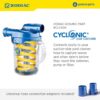 Zodiac Genuine Parts Cyclonic Leaf Catcher, Connects to Suction-Side Pool Cleaners to Capture Leaves & Other Debris, Universal Hose Connection Included Zodiac Genuine Parts Cyclonic Leaf Catcher, Connects to Suction-Side Pool Cleaners to Capture Leaves & Other Debris, Universal Hose Connection Included