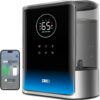 DREO 8L Smart Humidifier Large Room, 80H Runtime, Warm & Cool Mist, HM717S | Up to 600ft², Precise Humidity Control, 1500+RGB Light, 28dB, Humidifiers for Bedroom, Plants, Baby, Supports APP/Voice/Alexa, Silver