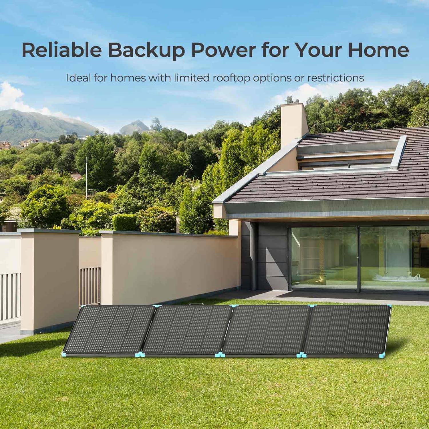 Renogy 400W Portable Solar Panel Suitcase, 23% High Efficiency Foldable Solar Charger for Power Station, Durable for Decades, with Sturdy Kickstands, IP67 Waterproof for RV Camping Off-Grid Blackouts Renogy 400W Portable Solar Panel Suitcase, 23% High Efficiency Foldable Solar Charger for Power Station, Durable for Decades, with Sturdy Kickstands, IP67 Waterproof for RV Camping Off-Grid Blackouts - Image 4