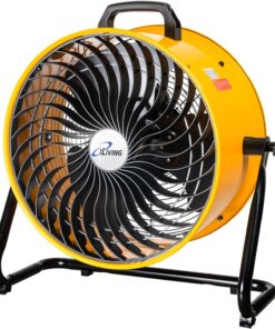 iLiving 18 in. Low Noise Turbo Fan 4019 CFM 3-Speed Portable Air Circulator for Shop, Office, Greenhouse, Home and Warehouse