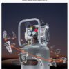 VEVOR 13-Gallon Air Compressor, 2HP, 4.6 SCFM@90PSI, Oil-Free Tank, 66dB Quiet Operation, Ideal for Tire Inflation, Woodworking, Auto Repairs, and Spray Painting (Maximum Pressure 125 PSI)