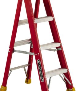 Louisville Ladder 4-Foot Fiberglass Step Ladder, 300-Pound Load Capacity, Type IA, L-3016-04