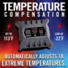 Clore Automotive PL2310 10-Amp Fully-Automatic Smart Charger, 6V and 12V Battery Charger, Battery Maintainer, and Stable Power Supply with Temperature Compensation