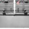 VEVOR Commercial Deep Fryer, Dual Tank 3000W Electric Countertop Fryer with Basket, 2 x 9.1Qt/8.6L Double Stainless Steel Oil Fryer, with Temp Control & Overheat Protection, for Kitchen Restaurant Use