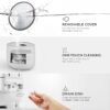 CUCKOO Micom Rice Cooker 3-Cup Uncooked / 6-Cup Cooked with Nonstick Inner Pot, Small Rice Maker with 8 Menu Options, Fuzzy Logic Technology, Auto Clean, Quick Rice Mode, White (CR-0375FW)