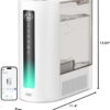 DREO 6L Smart Humidifiers for Bedroom, Warm & Cool Mist for Large Room | 60-Hour Quiet Runtime, 500ML/H Output, Smart Humidity Sensor, Indicator Light, App Control, Works with Alexa & Google, White