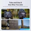 Renogy 200W Portable Solar Panel Blanket, 25% High Efficiency N-Type Foldable Solar Charger for Power Station, Lightweight 8-Fold Space Save, USB-A Type-C Output, For Camping, RV, Pickup Truck, Marine