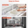 VEVOR Automatic Ice Cream Maker with Built-in Compressor, 2 Quart No Pre-freezing Gelato Maker, Electric Sorbet-Maker, 3 Modes Compressor Ice Cream Machine for Home Kitchen