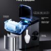 GoveeLife Smart Ice Maker, 9 Ice Cubes in 6 Mins 3 Sizes, 26lbs/Day, Silver | Countertop Ice Maker with App & Voice Control, Self Cleaning, RGB Lights, Portable Ice Machine with Scoop for Kitchen, Party