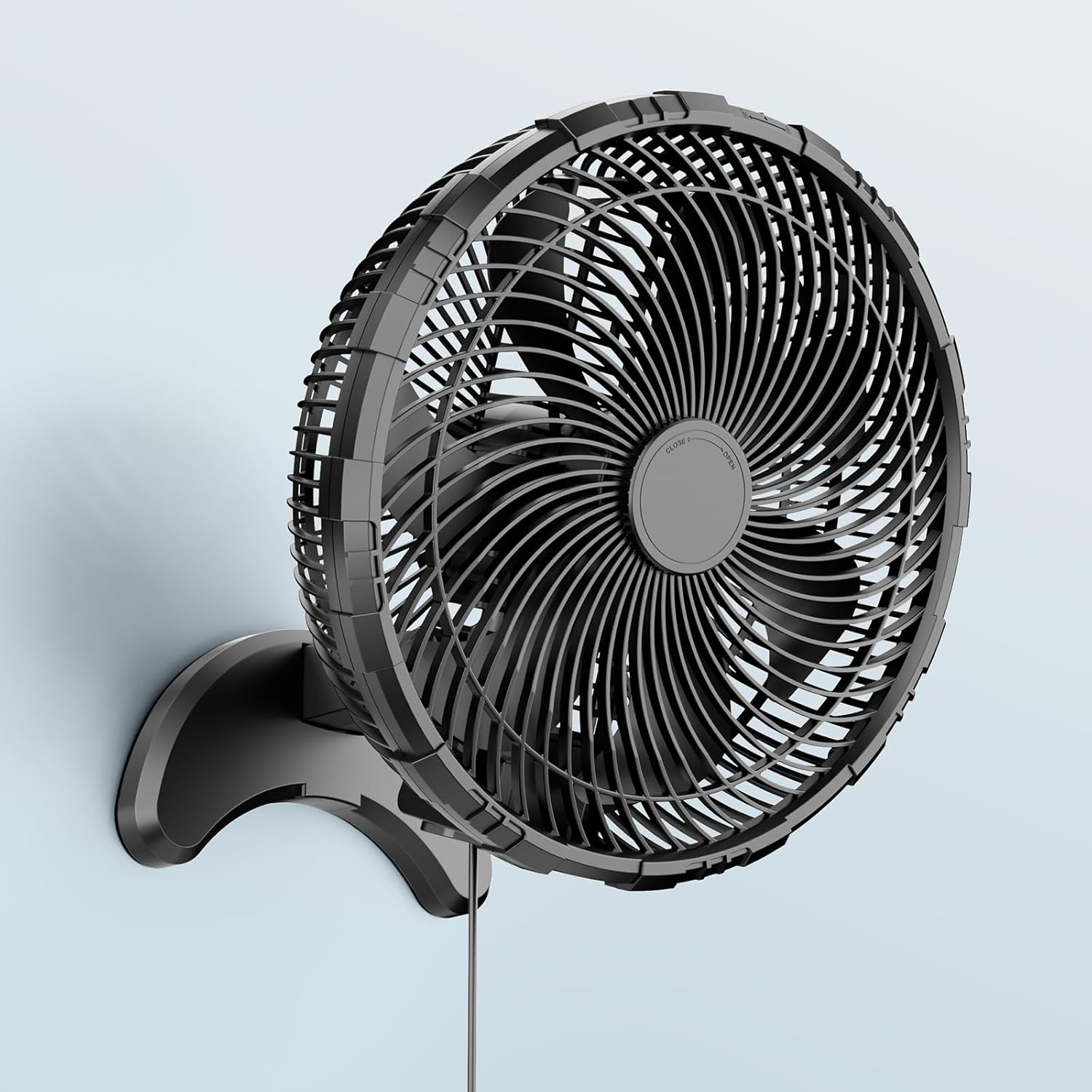 Koonie 12 Inch Wall Mount Fan, Quiet Wall Fan with Timer, 9.8ft Wired Remote, 80° Oscillation, 100° Adjustable, 3 Speeds High Velocity for RV Bedroom Kitchen Office Garage Koonie 12 Inch Wall Mount Fan, Quiet Wall Fan with Timer, 9.8ft Wired Remote, 80° Oscillation, 100° Adjustable, 3 Speeds High Velocity for RV Bedroom Kitchen Office Garage