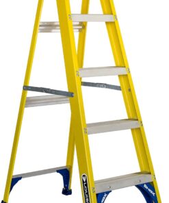 Louisville Ladder 5-Foot Fiberglass Step Ladder, 250-Pound Load Capacity, Type I, FS2005