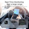 Renogy Solar Charge Controller (Bluetooth) -Rover 30A 12V24V Auto DC Input MPPT Charge Controllers for Solar Panels Adjustable LCD for Gel Sealed Flooded Lithium Batteries