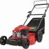 PowerSmart 21" Self-Propelled Gas Lawn Mower | 170cc OHV Engine | Rear-Wheel Drive for Slopes | 3-in-1 Bag, Mulch & Discharge | 6 Cutting Heights | Durable Steel Deck| Rear-Wheel Drive | Medium Yard
