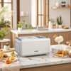 VEVOR Automatic Ice Cream Maker with Built-in Compressor, 2 Quart No Pre-freezing Gelato Maker, Electric Sorbet-Maker, 3 Modes Compressor Ice Cream Machine for Home Kitchen
