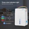 KNKA Energy Star 4500 Sq.Ft Dehumidifier for Basement, Max 80 Pint/Day | Dehumidifier with Drain Hose, Dehumidifiers for Home, Bedroom, Bathroom, Large Room, Smart Humidity Control, Sleep Mode KNKA Energy Star 4500 Sq.Ft Dehumidifier for Basement, Max 80 Pint/Day | Dehumidifier with Drain Hose, Dehumidifiers for Home, Bedroom, Bathroom, Large Room, Smart Humidity Control, Sleep Mode
