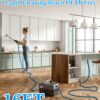 Steam Cleaner for Home - 1600ML Water Tank 15s Heat-Up Portable Steamer for Cleaning, 6 Level Adjustable, 2500W, 45PSI, 250°F Steam, Handheld Steam Cleaner for Car Detailing, Grease, Tile,Grout