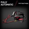 Schumacher Electric 8 Bank, 6V / 12V Battery Charger Station - Multi-Bank Charger for AGM, Gel, LFePO4 & Deep-Cycle Units - Automatic Charging, Microprocessor-Controlled - DSR127