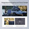 Renogy 400W Portable Solar Panel Blanket, 25% High Efficiency N-Type Foldable Solar Panel Charger for Power Station,Lightweight 16-Fold Space Save, Fast Setup for Camping, RV, Pickup, Marine Off-Grid