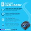 Polaris Freedom Plus Cordless Robotic Pool Cleaner for In-Ground Pools up to 50 ft, Outdoor Charging Caddy Included, Remote Control Included
