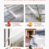 VEVOR Gas Pressure Washer 2900 PSI and 1.85 Max GPM, Upgrade Aluminum Pump with Spray Gun and Wand, 4 Nozzle Set, Low Profile Power Washer for Cars, Fences, Driveways, Homes, Patios, Furniture