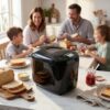 Elite Gourmet Programmable Bread Maker, 2 Lb, 3 Sizes, 19 Presets, Black | Features Gluten-Free, Dough and Jam Presets Plus a Delay Timer