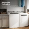 Kenmore 7.0 cu. ft. Front Load Electric Dryer - White | Wrinkle Guard to Reduce Wrinkles & Static - Smart Sensor Drying - Touch Controls