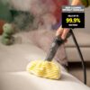 Kärcher Steam Cleaner, Multi Purpose, Power Steamer, Chemical-Free, 40 Sec Heat-Up, for Grout, Tile, Hard Floors, Appliances & More - SC 3 Easy Fix