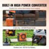 VEVOR PCP Air Compressor, 4500PSI/30Mpa Portable PCP Airgun Compressor with Built-in Power Converter, Auto-Stop | DC12V/AC120V | Oil & Water-Free Air Rifle, Paintball and Scuba Tank Compressor Pump