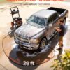 VEVOR Gas Pressure Washer, 3600 PSI 2.6 GPM, Gas Powered Pressure Washer with Copper Pump, Spray Gun and Extension Wand, 5 Quick Connect Nozzles, for Cleaning Cars, Homes, Driveways, Patios
